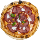 Pizza-bresaola